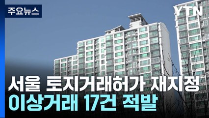 서울시, 이상거래 17건 적발 "투기 세력 엄정 대응" / YTN