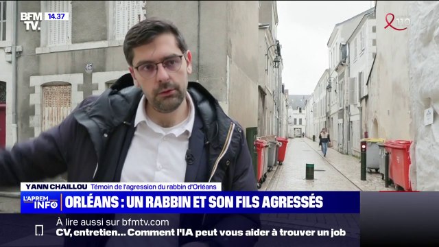 Orléans: un rabbin et son fils agressés, un mineur de 16 ans interpellé et placé en garde à vue