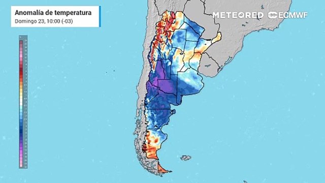 El tiempo en Argentina esta nueva semana: lluvias intensas, tormentas y marcado descenso de temperatura