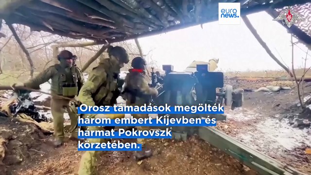 Súlyos dróncsapást mért Kijevre az orosz hadsereg egy nappal az újabb rijádi egyeztetés előtt