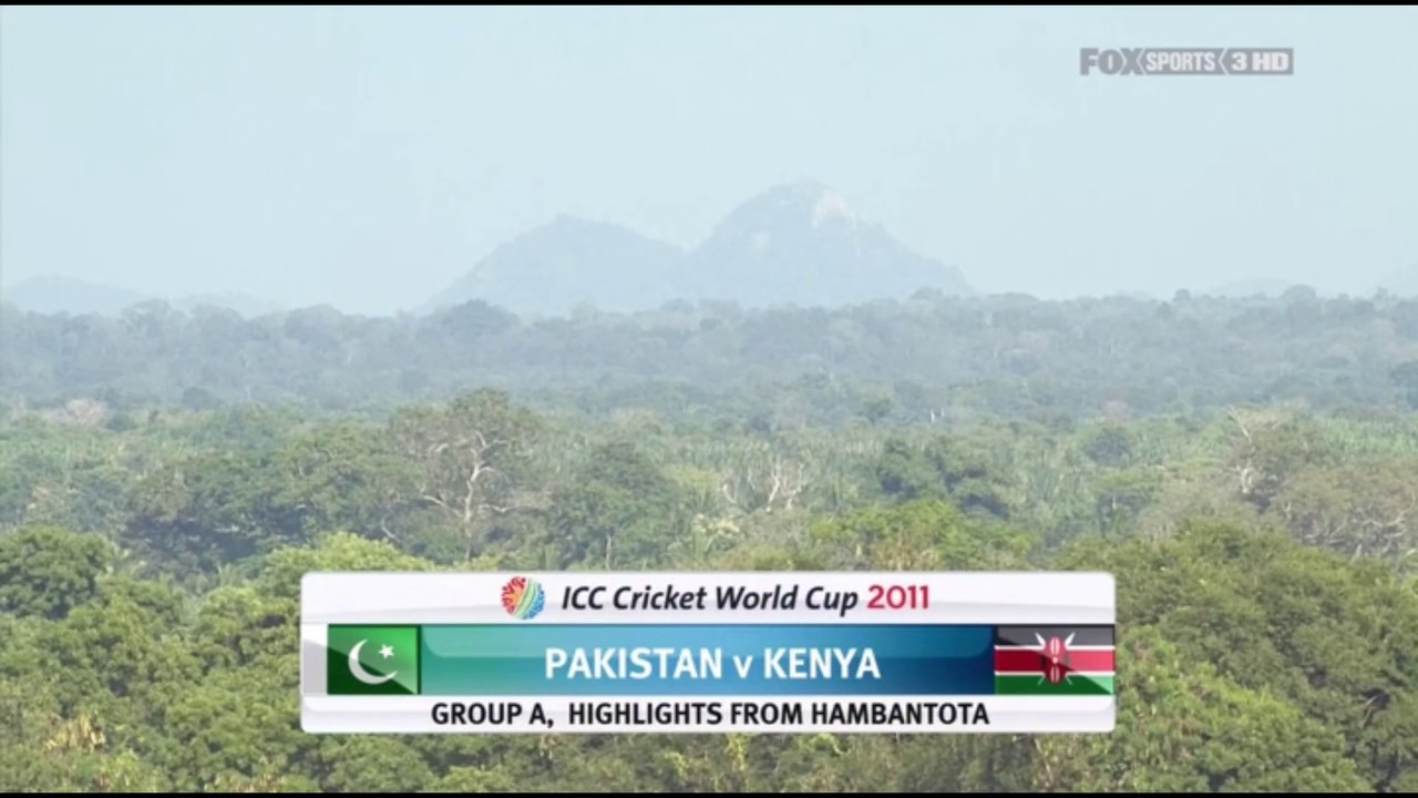 Pakistan vs Kenya - 2011 World Cup | Highlights