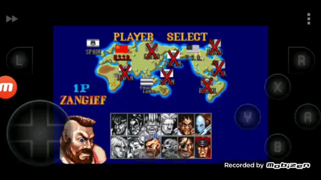 Street Fighter II Turbo: Hyper Fighting Zangief vs Balrog Zangief é derrotado por Balrog