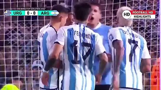 Argentina vs Uruguay 4K • World Cup Qualifiers 2026 • Extended Highlights & Goals