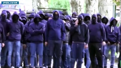 Assalto alla Polizia, obbligo di dimora per nove ultras cavesi
