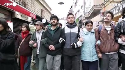 In Turchia notte di proteste per arresto del sindaco di Istanbul