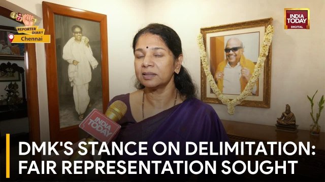 DMK MP Kanimozhi: 'We're against unfair delimitation, not delimitation itself'