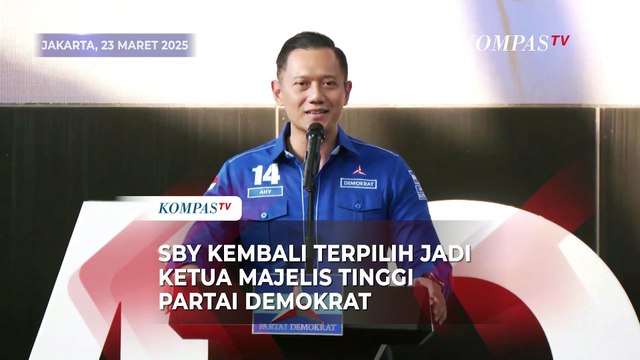 Susunan Pengurus Partai Demokrat: SBY Kembali Jadi Majelis Tinggi