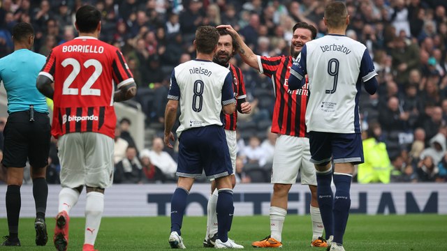 Spurs Legends-Milan Glorie, Amichevole 2024/25: la partita