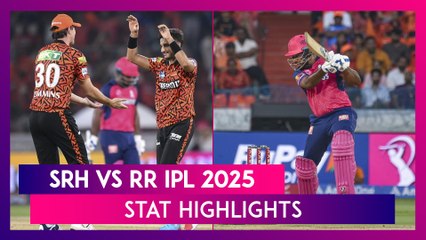 SRH vs RR IPL 2025 Stat Highlights: Sunrisers Hyderabad Secure Dominant Victory