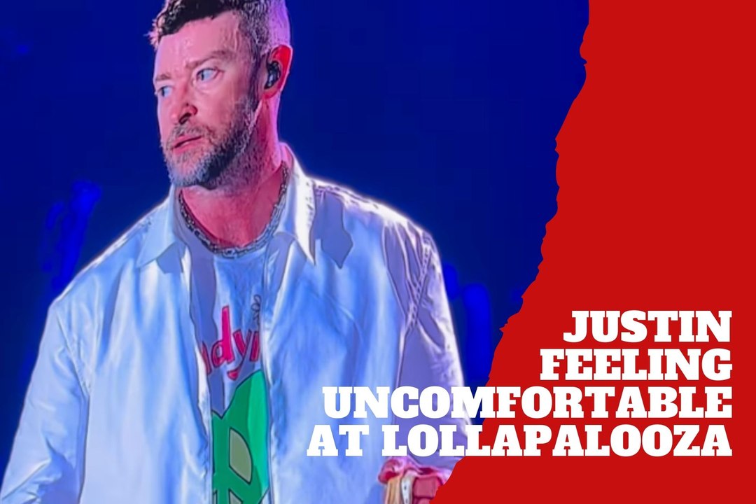 Justin Timberlake felt uncomfortable after receiving a bra in Lollapalooza Argentina