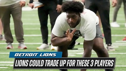 Three Players the Detroit Lions could trade up for in the 2025 NFL Draft