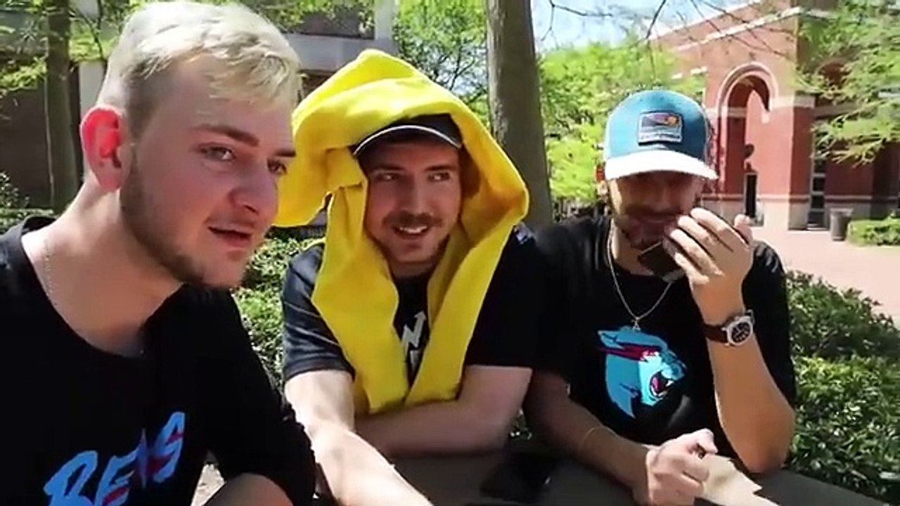 Giving $10,000 To Random People And Saying Nothing