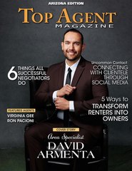 "I wholeheartedly recommend Top Agent Magazine to anyone involved in the real estate industry."