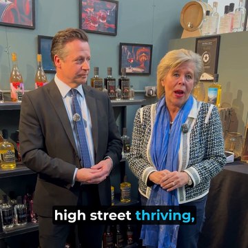 Coun Anne Handley - leader of the East of Riding of Yorkshire Council - launches mayoral campaign