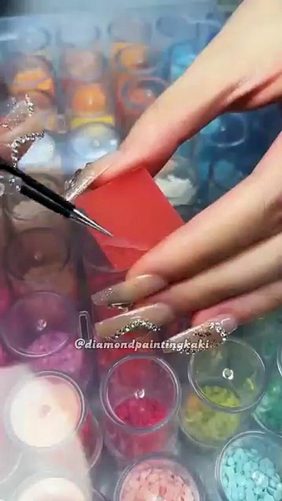 ✨Ultimate ASMR💎Diamond Painting😍 #diamondpainting #satisfying #asmr #shorts #diy #art #craft #gift