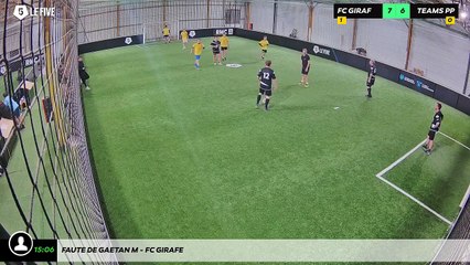 Faute de Gaetan M - Fc Girafe
