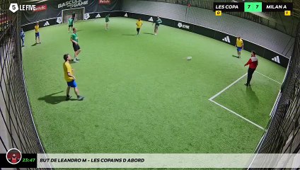 But de Leandro M - Les Copains D Abord