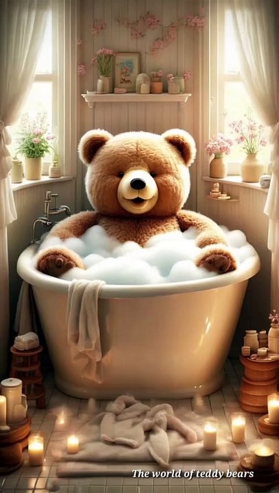 Teddy Bath Time