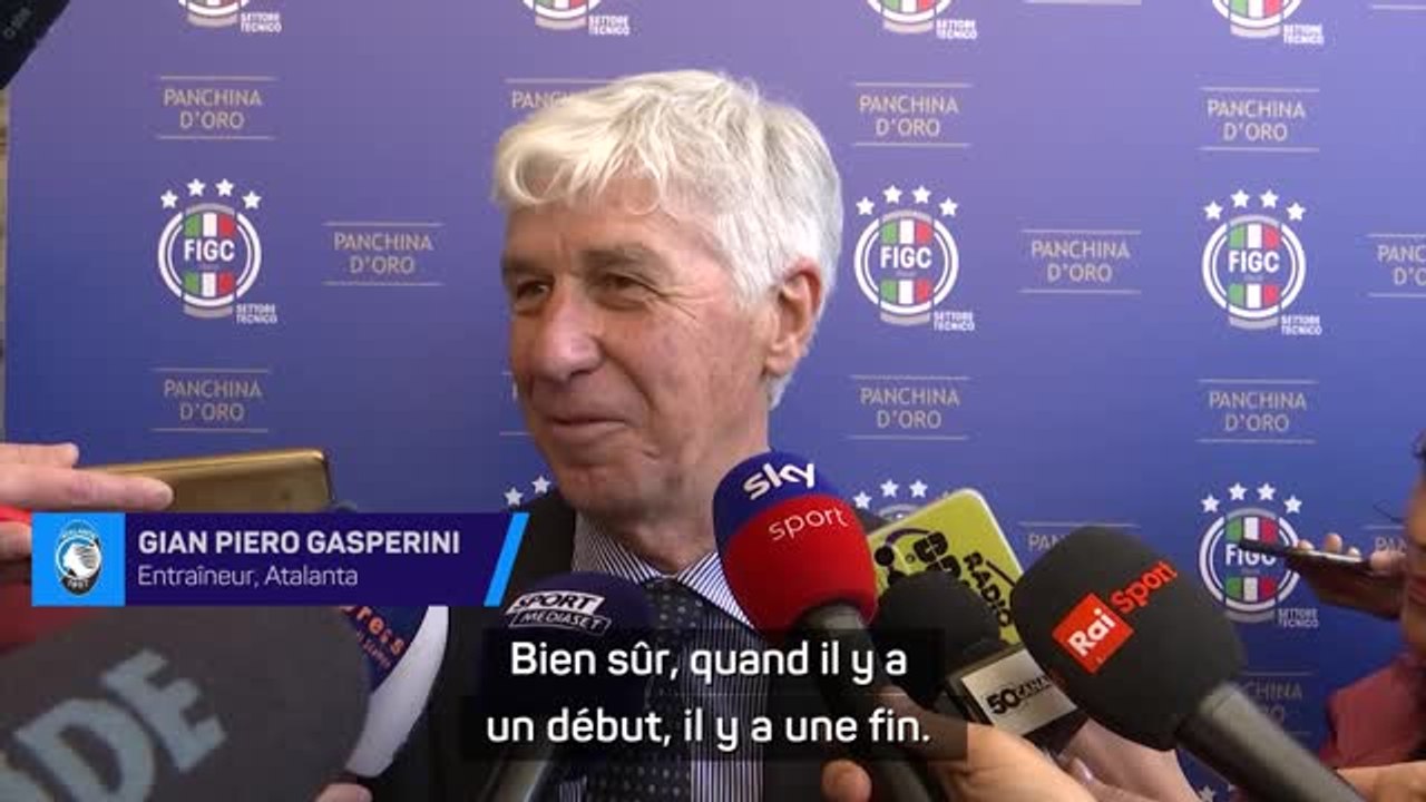 Atalanta - Gasperini réfute l'idée d'un départ : "Je me sens très bien dans ce club"