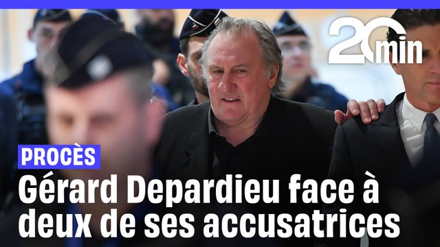 Procès pour agressions sexuelles : Gérard Depardieu face à deux de ses accusatrices