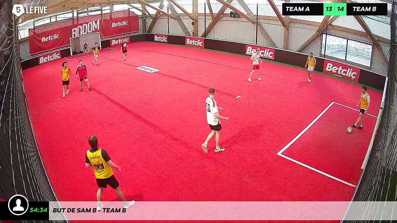 But de Sam B - Team B