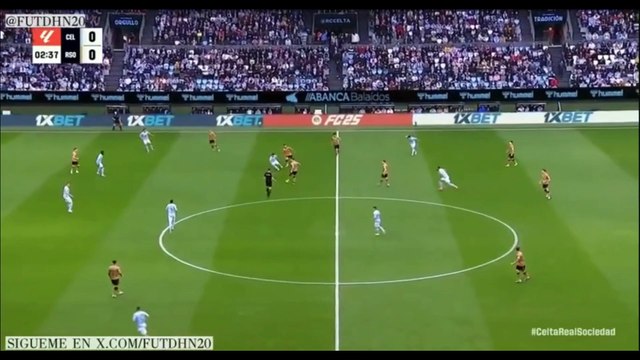 Real Sociedad (vs Celta Vigo) : Presion, Salida de balon, avanzar hacia el area rival en posesion)
