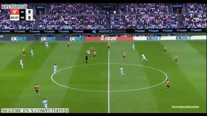 Real Sociedad (vs Celta Vigo) : Presion, Salida de balon, avanzar hacia el area rival en posesion)