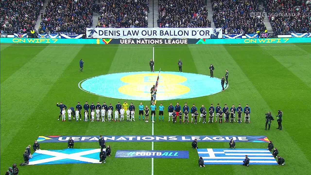 Scotland Vs Greece 1 half Nations League 2nd Leg Playoffs Agg (1-0)