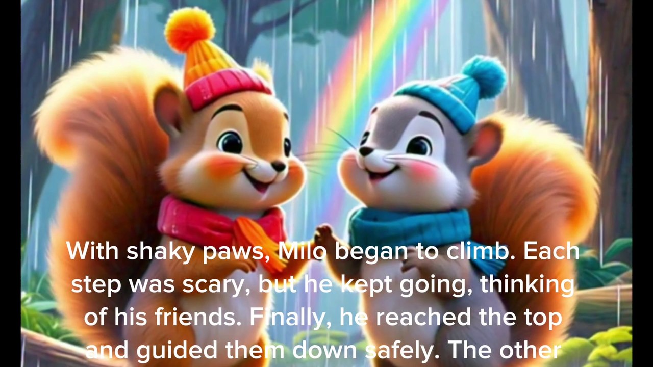 The Little Brave Squirrel