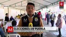 Habitantes acuden a votar en Chignahuapan pese recientes hechos de violencia
