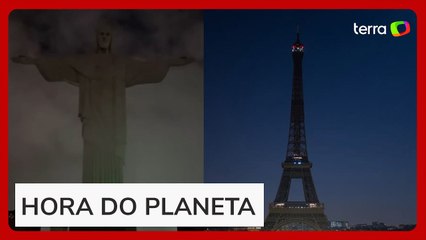 Monumentos ao redor do mundo apagam as luzes durante 60 minutos