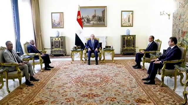 الرئيس عبد الفتاح السيسي يستقبل وزير الخارجية الإريتري