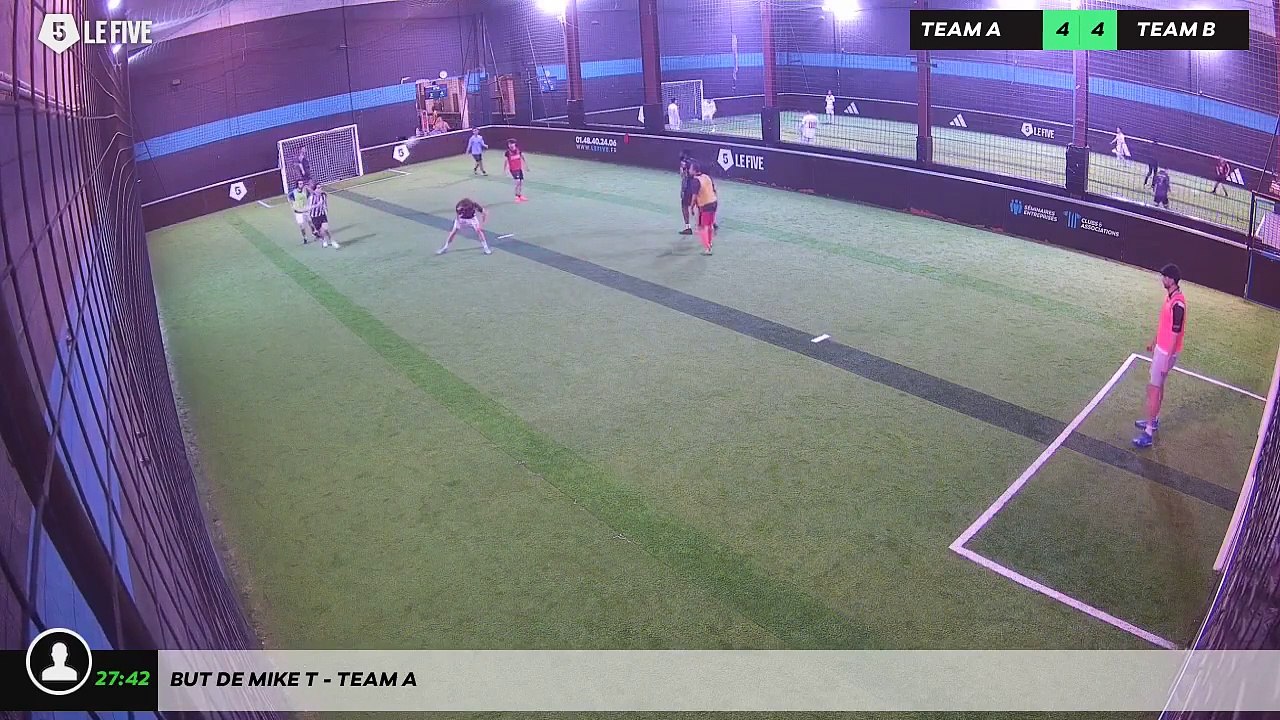 But de Mike T - Team A