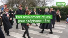 Carnaval de Nassogne : pari royalement réussi pour le nouveau comité et Stéphanie 1ère