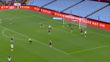 WSL - Large victoire de Man United à Villa