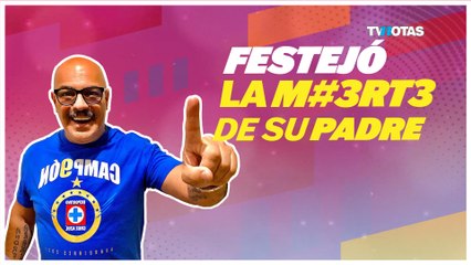 Juan Carlos Casasola ¿festejó la mu3rt3 de su padre?