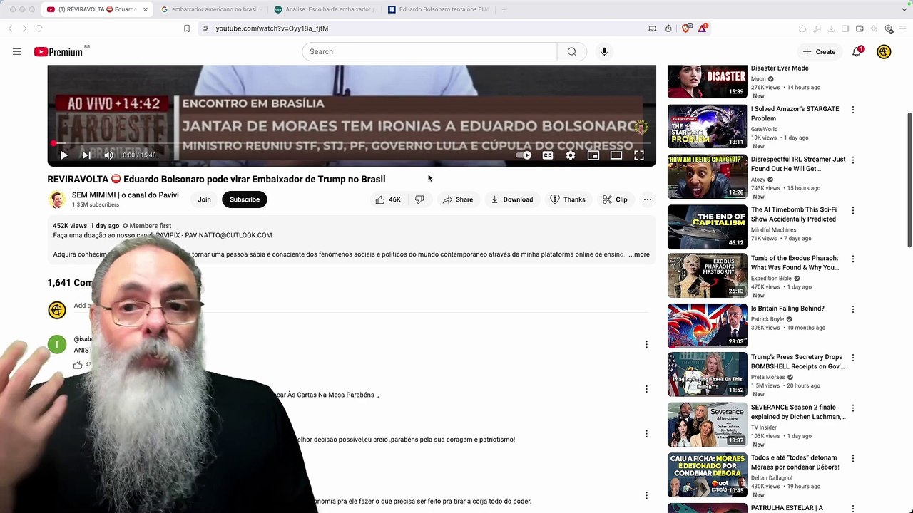 TRUMP poderia NOMEAR EDUARDO BOLSONARO EMBAIXADOR dos EUA no BRASIL? NÃO, mas PODE FAZER algo PERTO