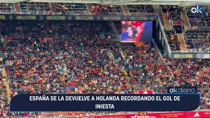 España se la devuelve a Holanda recordando el gol de Iniesta