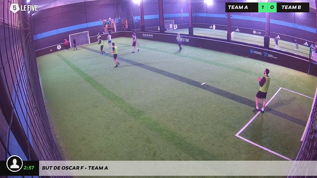 But de Oscar F - Team A
