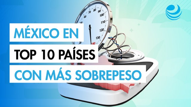México, en top 10 de países en América con más sobrepeso y obesidad