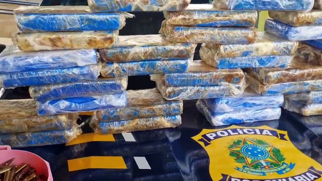 Casal é preso transportando drogas e armas na BR-376; criança de 4 anos estava no veículo