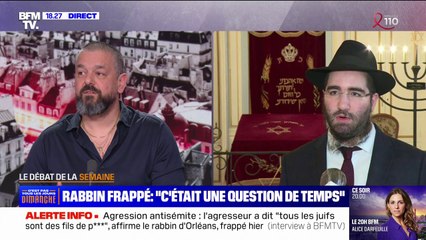 Rabbin agressé à Orléans: "Je suis bouleversé et reconnaissant aux citoyens français qui viennent en aide", affirme Joann Sfar