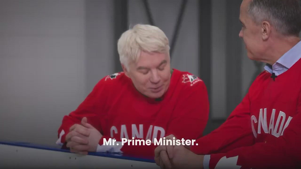 Mark Carney and Mike Myers star in campaign video with a bold message targeting Trump