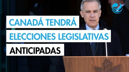 Canadá tendrá elecciones legislativas anticipadas