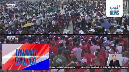 PBBM, hindi binanggit ang pangalan ni Sen. Imee Marcos sa campaign rally | Unang Balita
