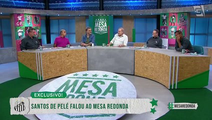 No aniversário do Mesa, Milton Neves comenta paixão pelo Santos