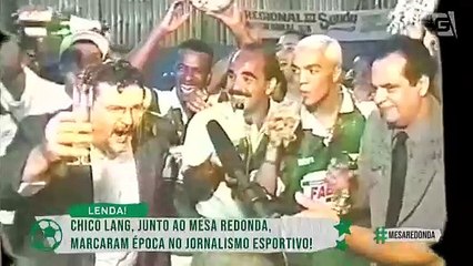 Mesa Redonda 55 anos: Chico Lang marca história no programa