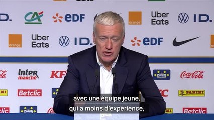 Bleus - Deschamps : "Une très grosse performance” avant d’affronter “la meilleure équipe d’Europe et du monde”