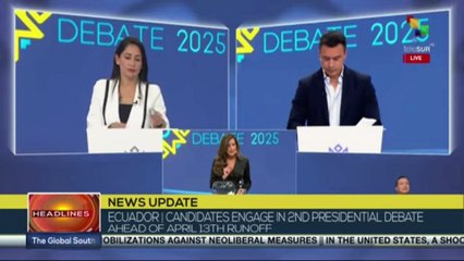 Ecuador | Luisa González questions Noboa’s failures regarding education