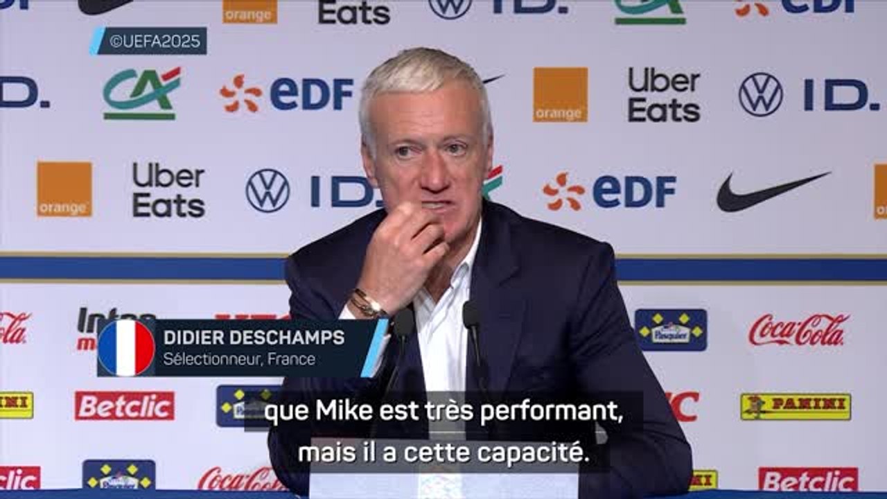Bleus - Deschamps : "À travers cette séance, on doit la qualification à Maignan”